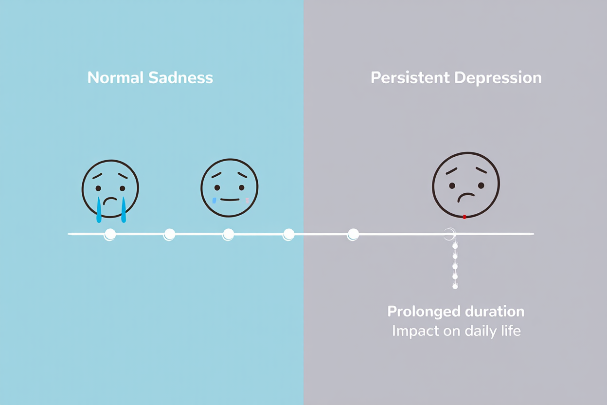 What's the Difference Between Feeling Sad and Being Depressed?