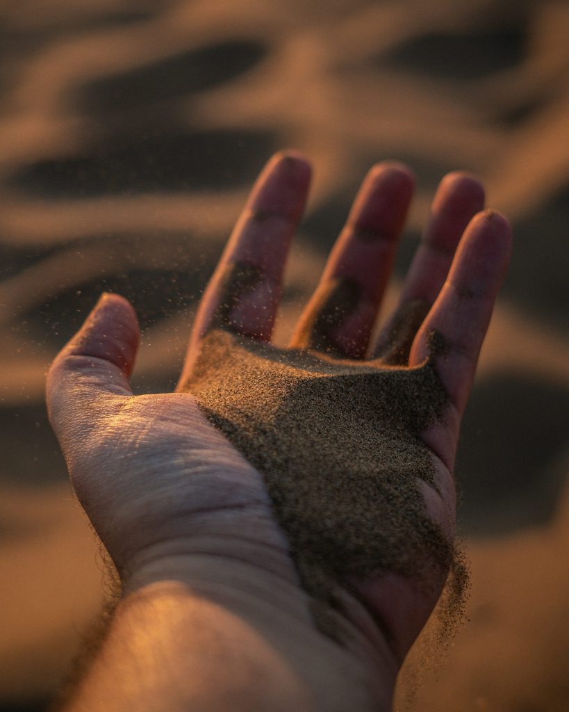 When You're Everyone's Rock, But Feel Like Sand Inside