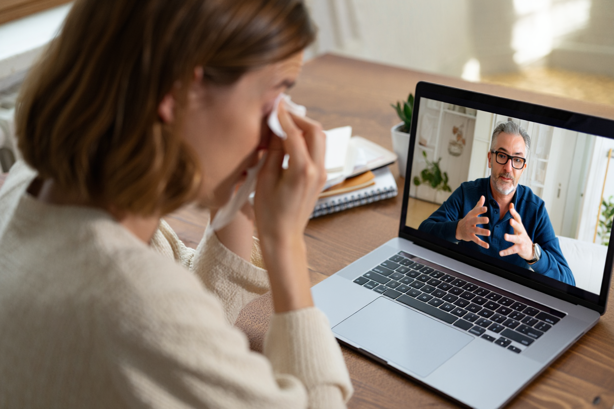 What Happens When You Cry in Therapy